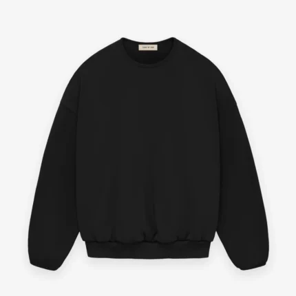 Bound Crewneck Black Sweatshirt