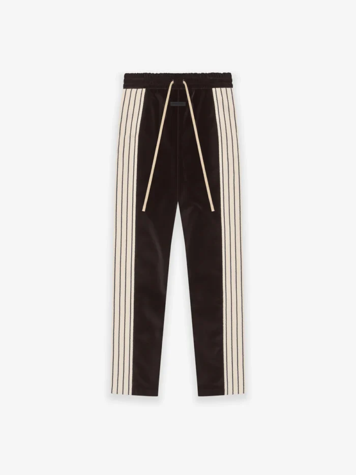 Cotton Velvet Striped Forum Pant