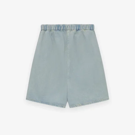 Denim Striped Relaxed Short