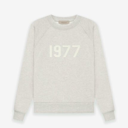 Essentials Crewneck 1977 Sweatshirt- Gray