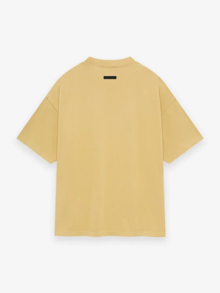 Heavy Crewneck Yellow Tee