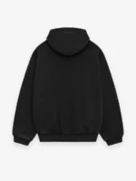 Heavy Fleece Black Hoodie