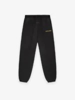 Heavy Fleece Black Sweatpant