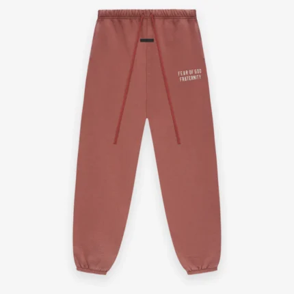 Heavy Fleece Red Sweatpant