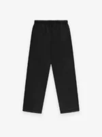 Heavy Fleece Relaxed Black Sweatpant