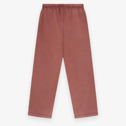 Heavy Fleece Relaxed Red Sweatpant