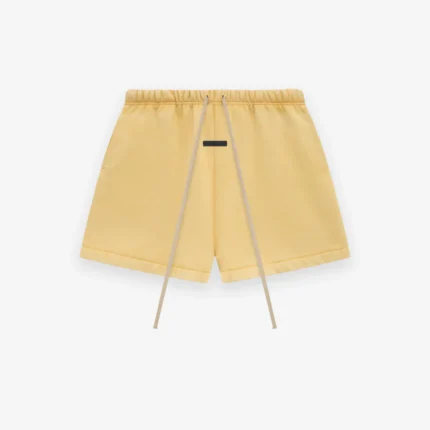 Heavy Fleece Soccer Yellow Short