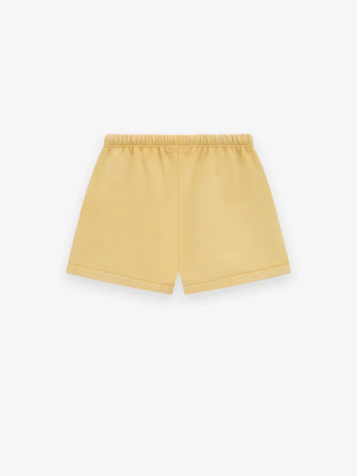 Heavy Fleece Soccer Yellow Short