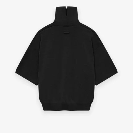 Merino Knit High Neck Tee