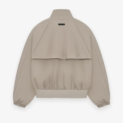 Nylon Vented Track Beige Jacket