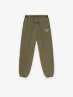 Womens Heavy Fleece Green Sweatpant