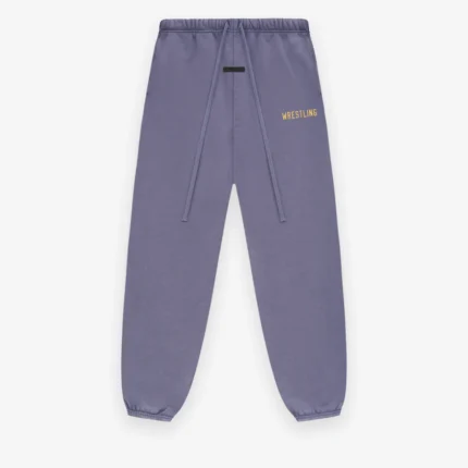 Womens Heavy Fleece Purple Sweatpant