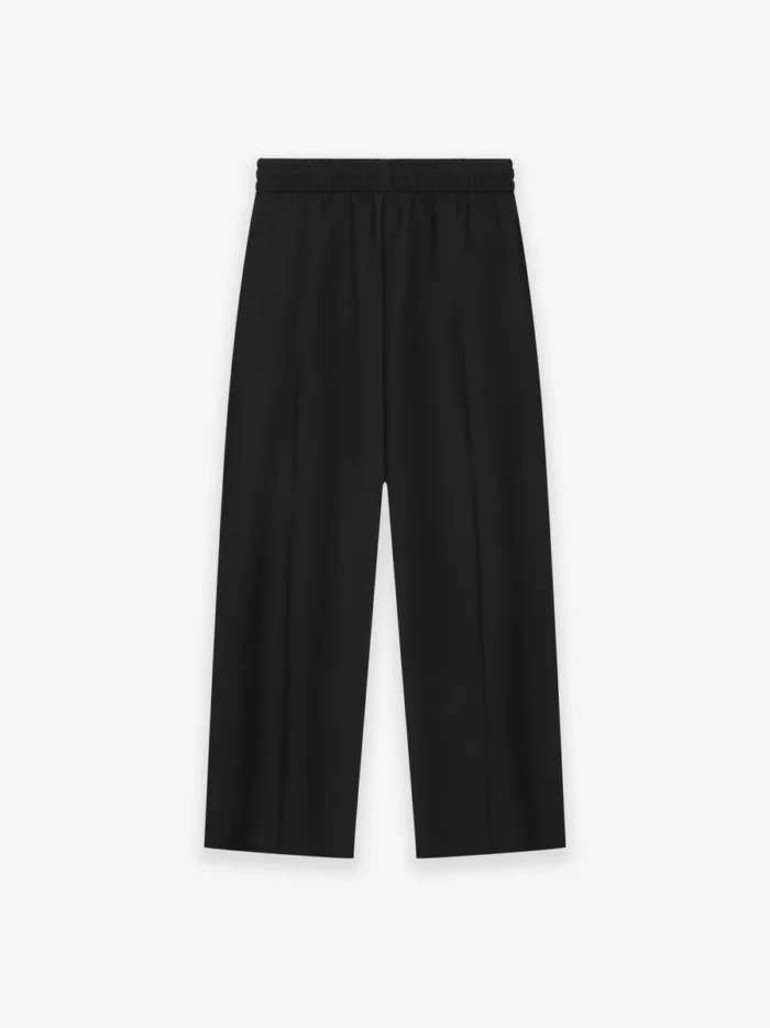 Wool Silk Wide Leg Pants